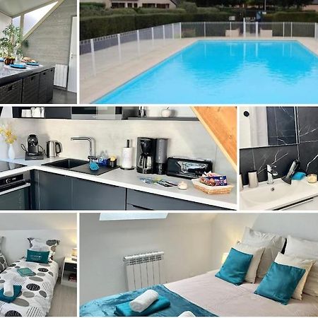 Perle Beach, Petite Maison Situee En Bord De Plage, Piscine. 基代利普拉格 外观 照片